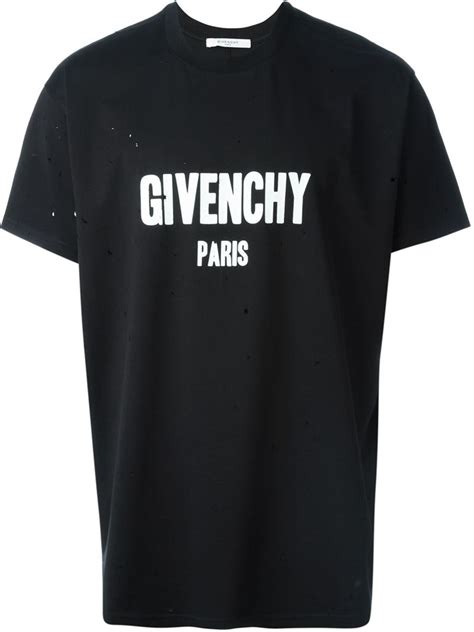 givenchy paris playera|givenchy paris t shirt black.